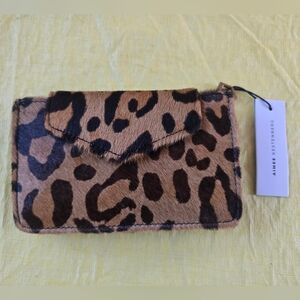 Brand New With Tag Aimee kestenburg Leather Leapord Calfhair Women's Wallet.